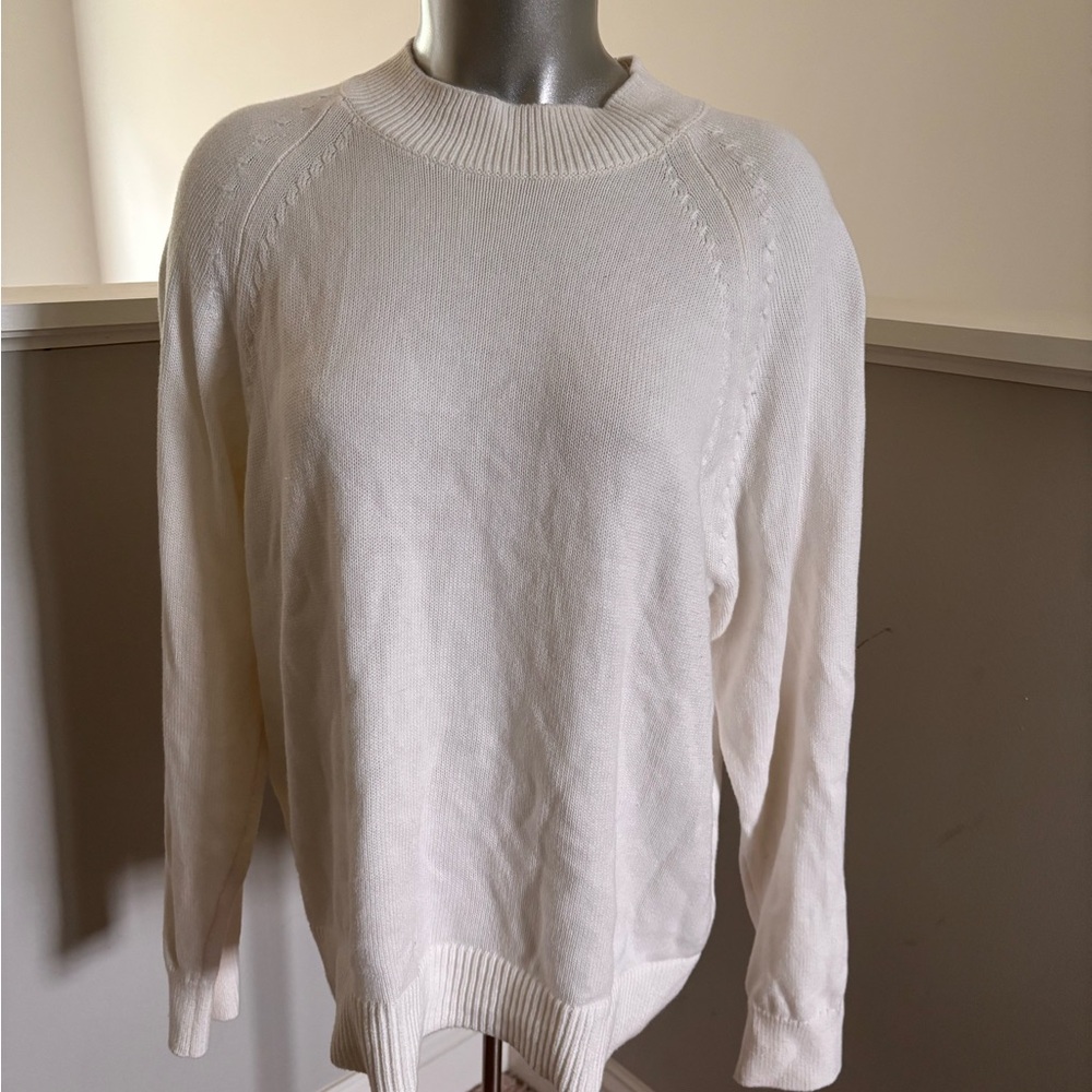 Quince Classic Ivory Women's Sweater
